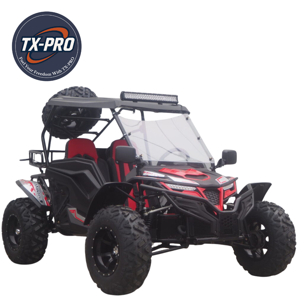 TX-PRO Cheetah 300Pro UTV EFI CVT Automatic with LED Light Bar, Windshield & Spare Tire - Delivered Assembled & Tested + Free Perks