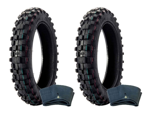 COMBO: 2 Tires + 2 Inner Tubes. MGTD_2-50-10_P91 + MGTI_2_50-2_75-10_TR4