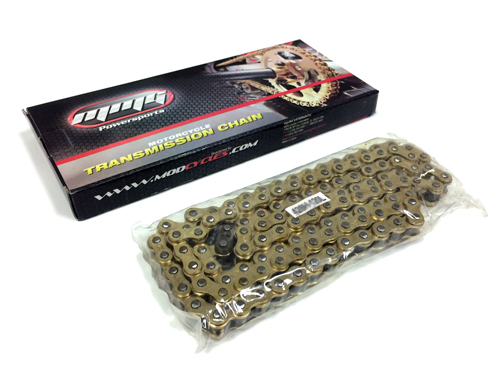 Heavy duty chain 520H - 120 Links, GOLD.