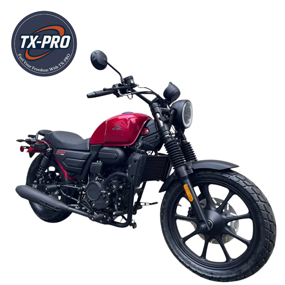 TX-PRO CRUISER 300 EFI MOTORCYCLE 6-SPEED, ABS, FUEL INJECTED - Delivered Assembled & Tested + Free Perks