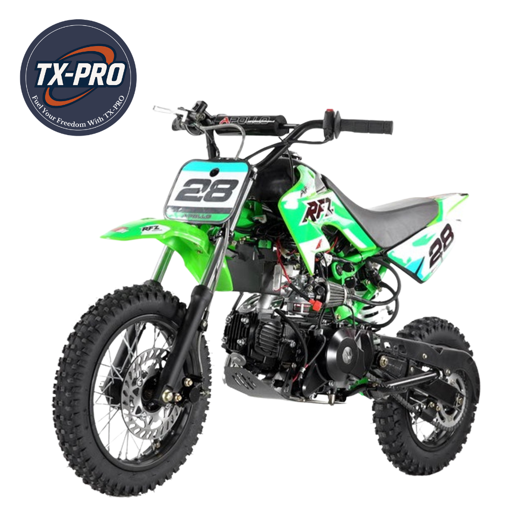 TX-PRO DB-28 110cc Dirt Bike, Fully Automatic and Electric Start - Delivered Assembled & Tested + Free Perks