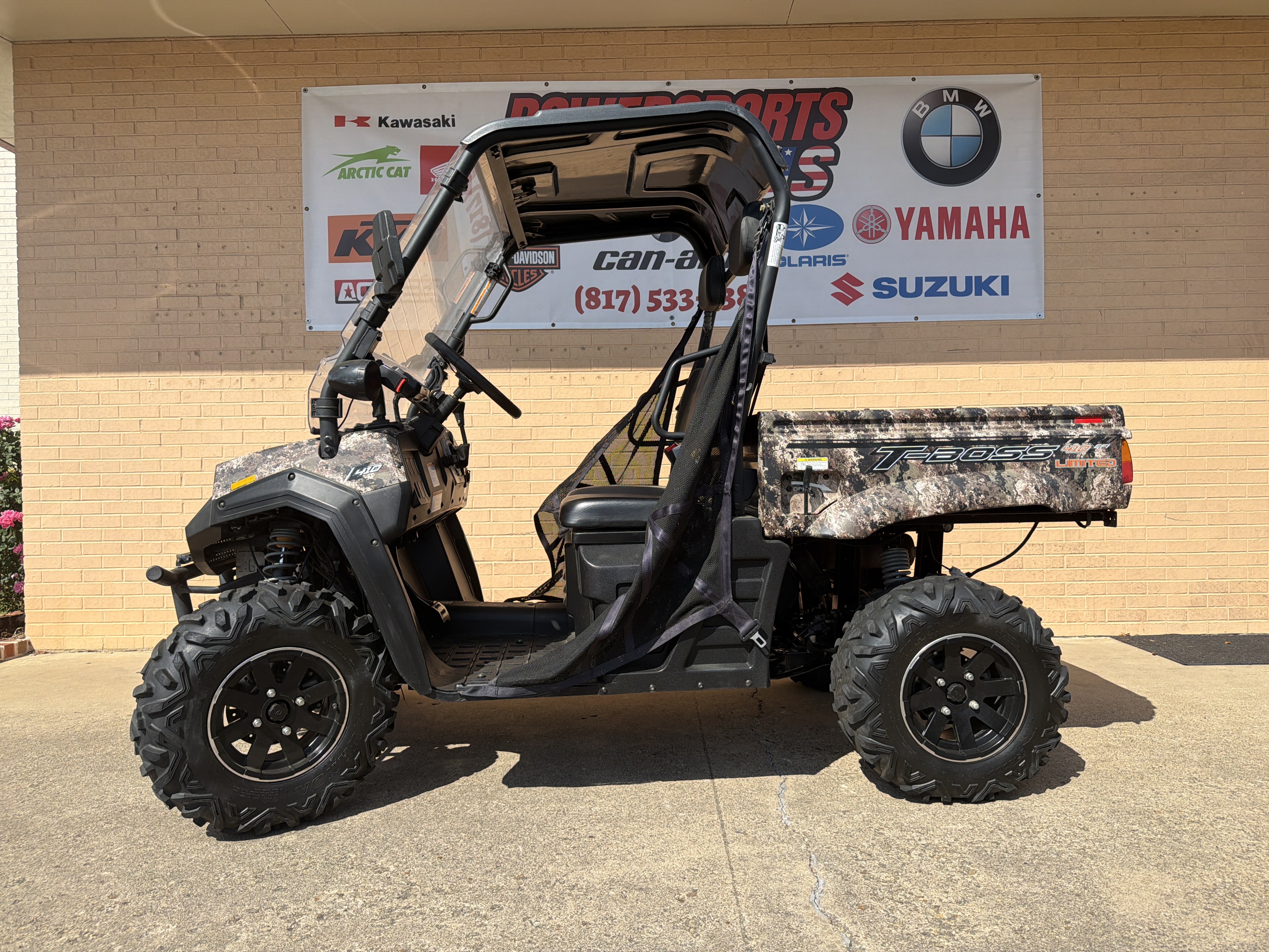 Pre-Owned 2025 Massimo T-Boss 410 – 4×4 Compact Utility UTV with 352cc EFI Engine & Dump Bed