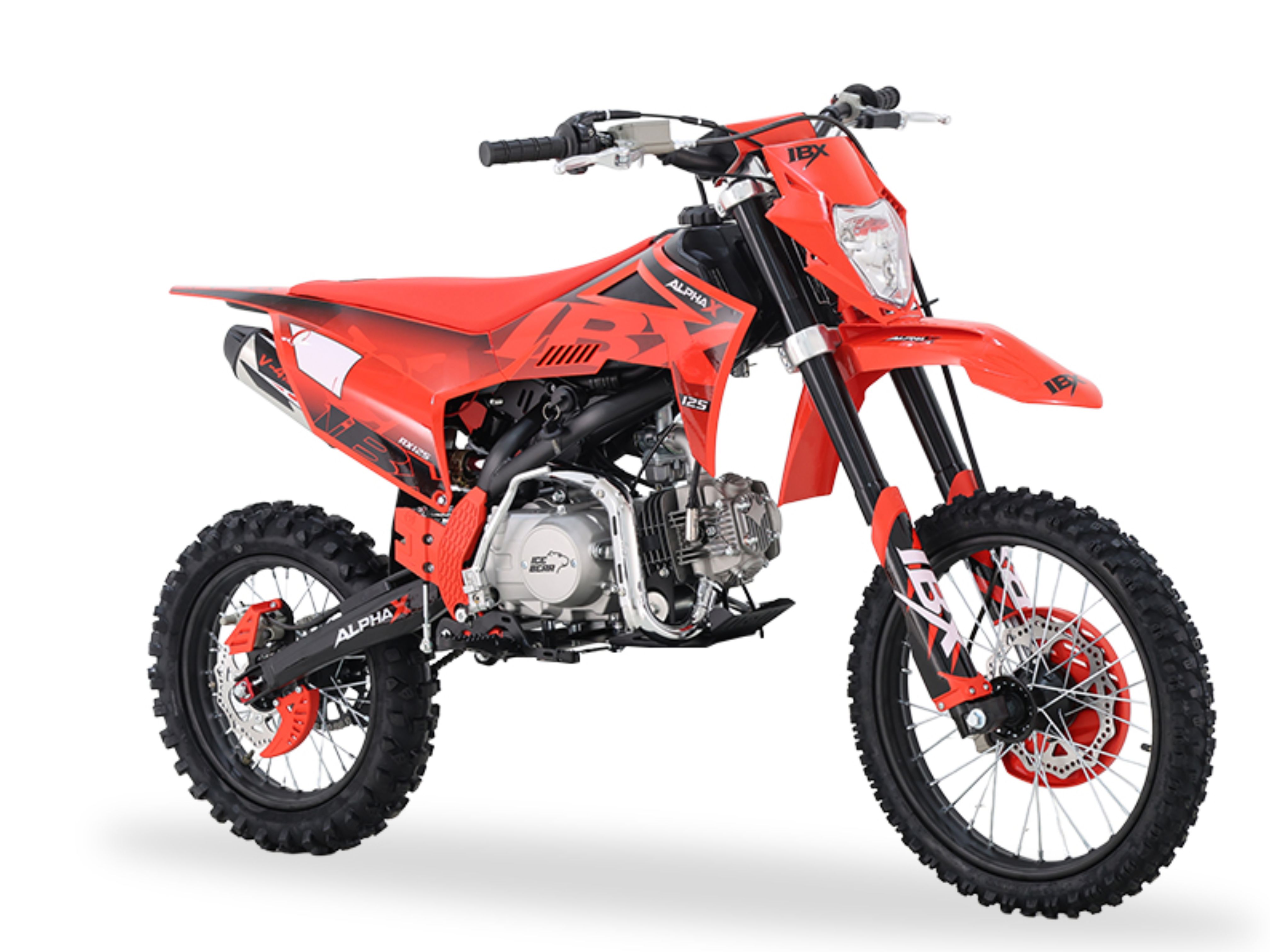Icebear AX125 (PAD125-V2) – 125cc YX Pit Bike with Electric Start & Oil Cooler