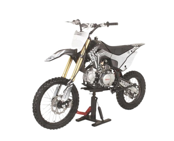 ICE BEAR WHIP (PAD125-3) 125CC DIRT BIKE, 4 SPEEDS, AIR COOLED, KICK START