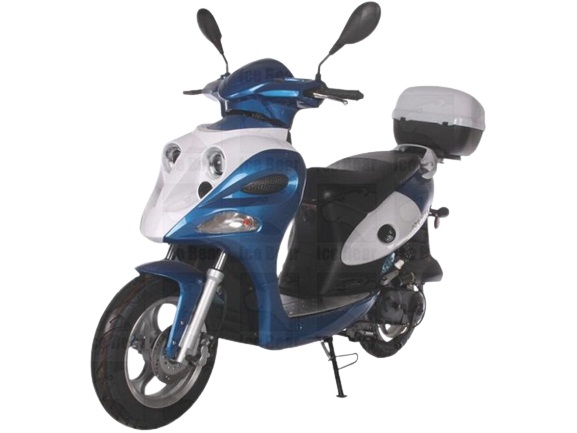 ICE BEAR GHOST (PMZ50-12) 50CC, 139QMB, AUTOMATIC, ELECTRIC AND KICK START