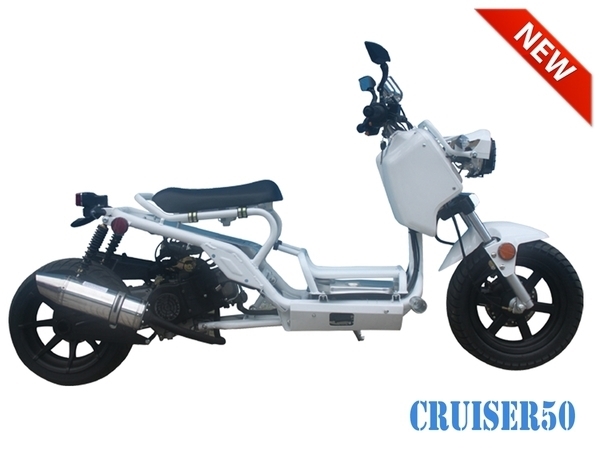 TAOTAO CRUISER 50 GAS STREET LEGAL SCOOTER - Fully Assembled and Tested
