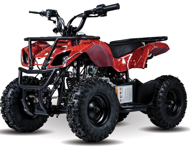 New Vitacci Mini Hunter 60cc ATV, Single Cylinder, 4-Stroke, Air Cooled, Automatic, Electric Start - Fully Assembled and Tested