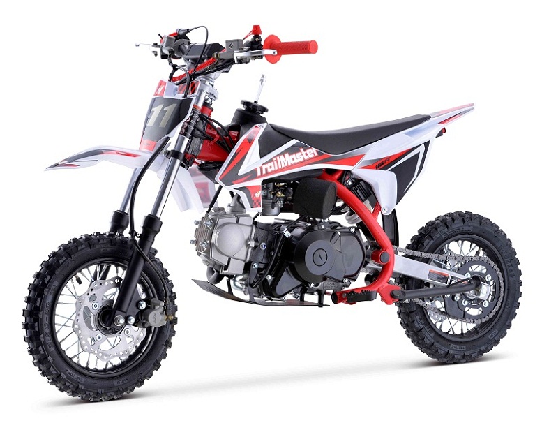 Trailmaster TM11 110cc Dirt Bike, auto Electric Start - TX Powersports