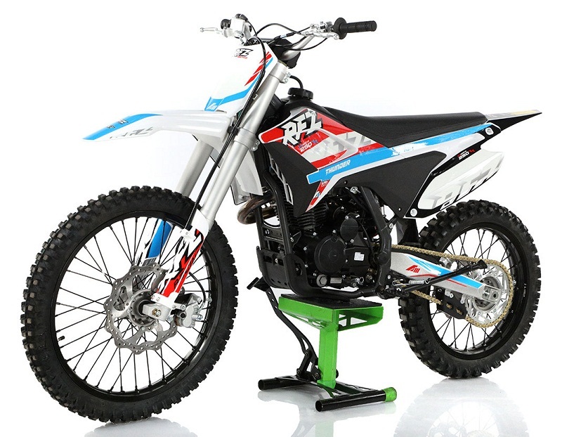 Apollo Thunder 250cc Dirt Bike, Offroad Racing Electric and Kick Start - Fully Assembled and Tested