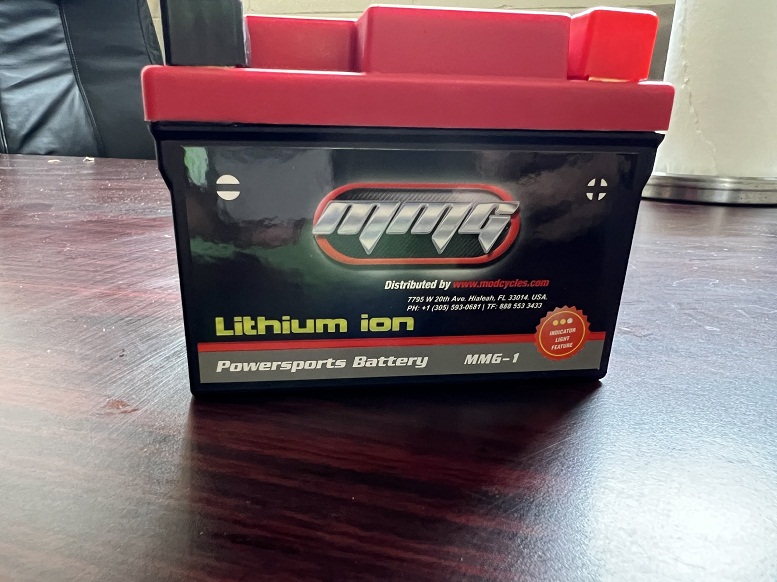 New Lithium-Ion Battery For Smaller ATV 110cc, 125cc