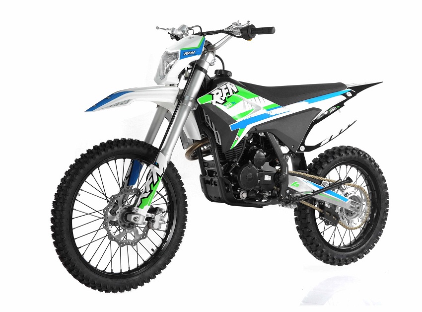 Apollo Thunder RFN 250CC DLX Dirt Bike, With Headlights Off-Road Racing