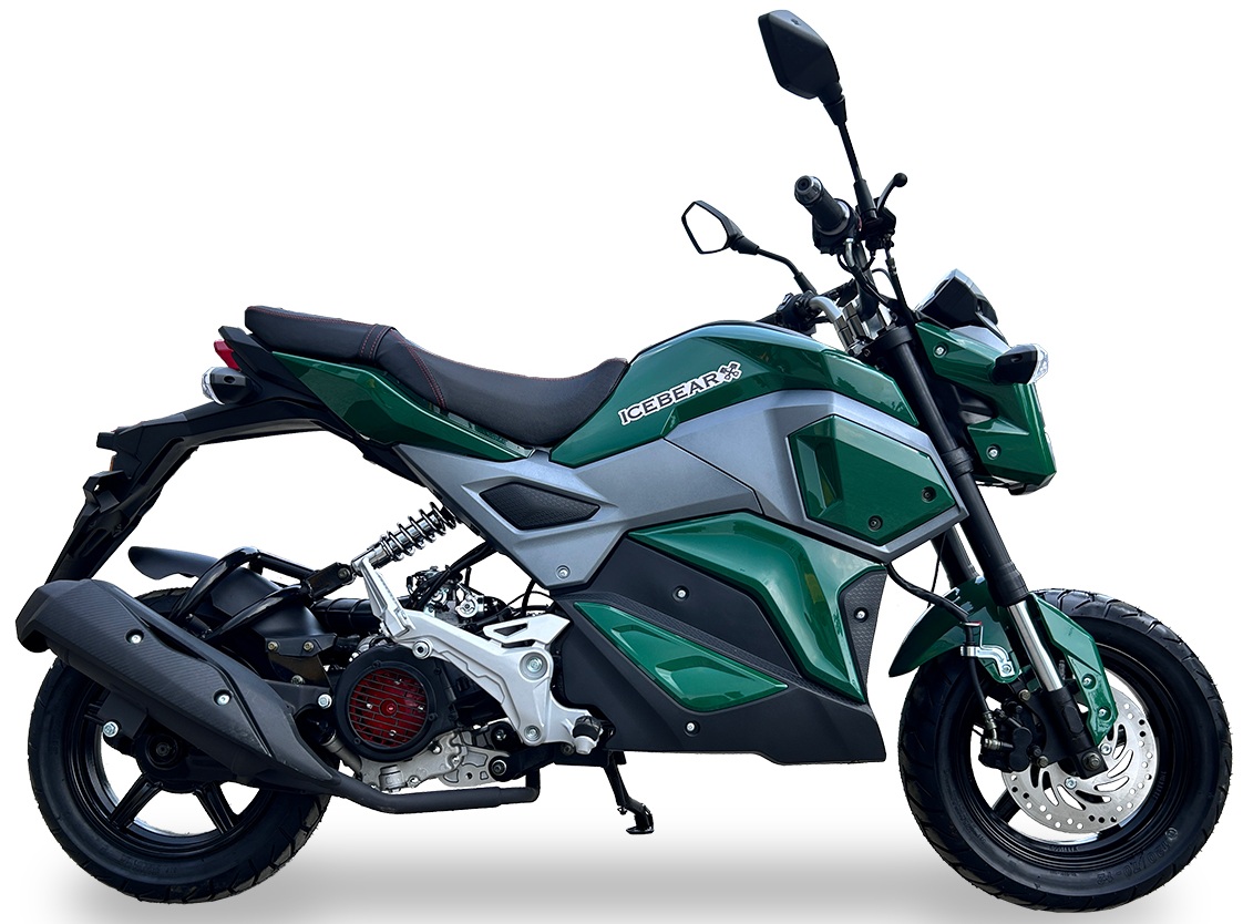 2024 Model Ice Bear Mini Max (PMZ150-M1) 150Cc Motorcycle, Fully Automatic, Carb Approved