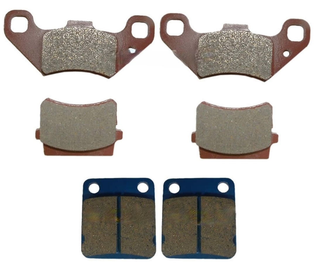 TrailMaster Brake Pad Set, Complete 150cc (P2K) For Gokarts