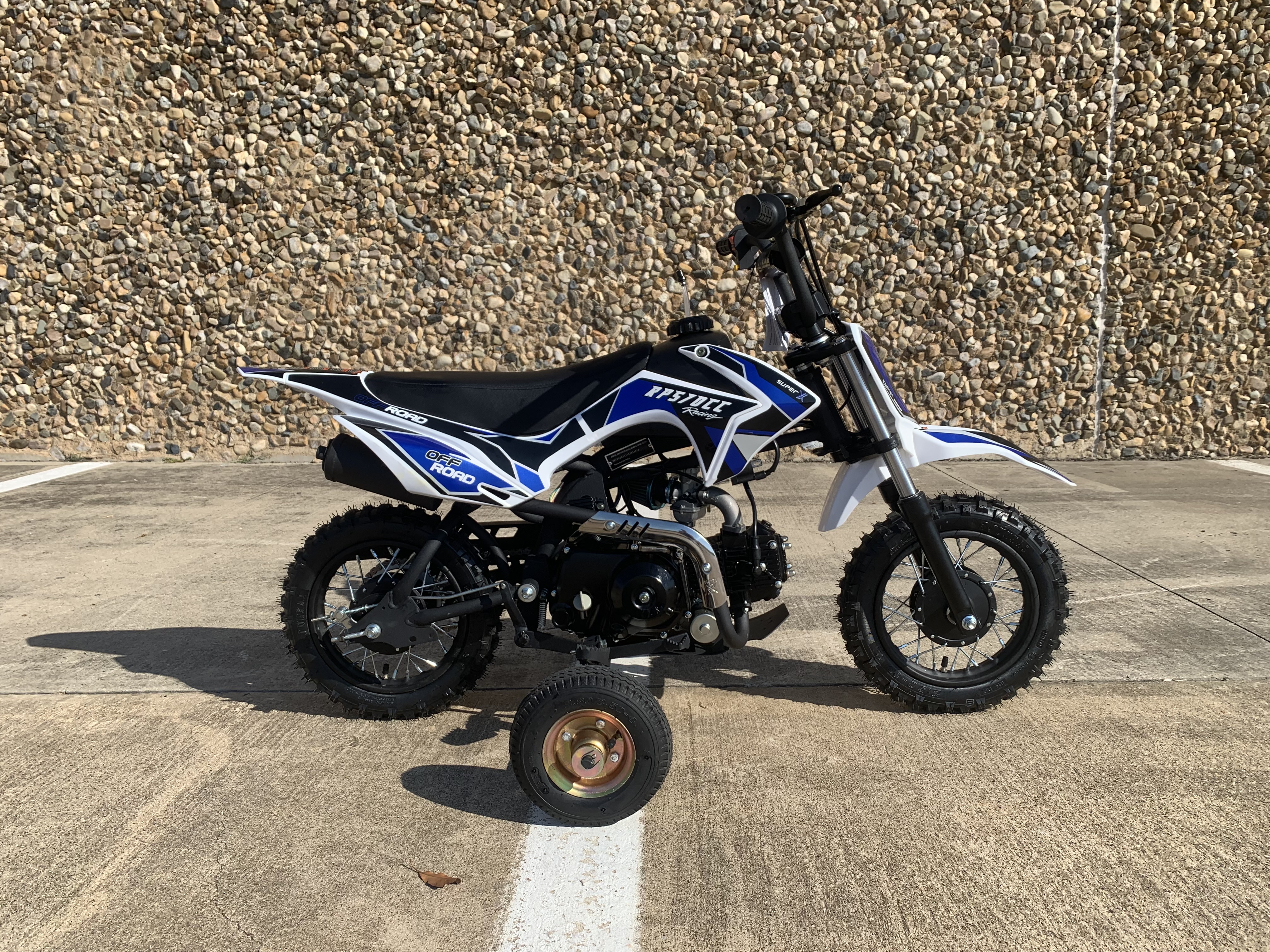 New RPS 70S 70cc Dirt Bike, 4-stroke, fully automatic, Air cooled
