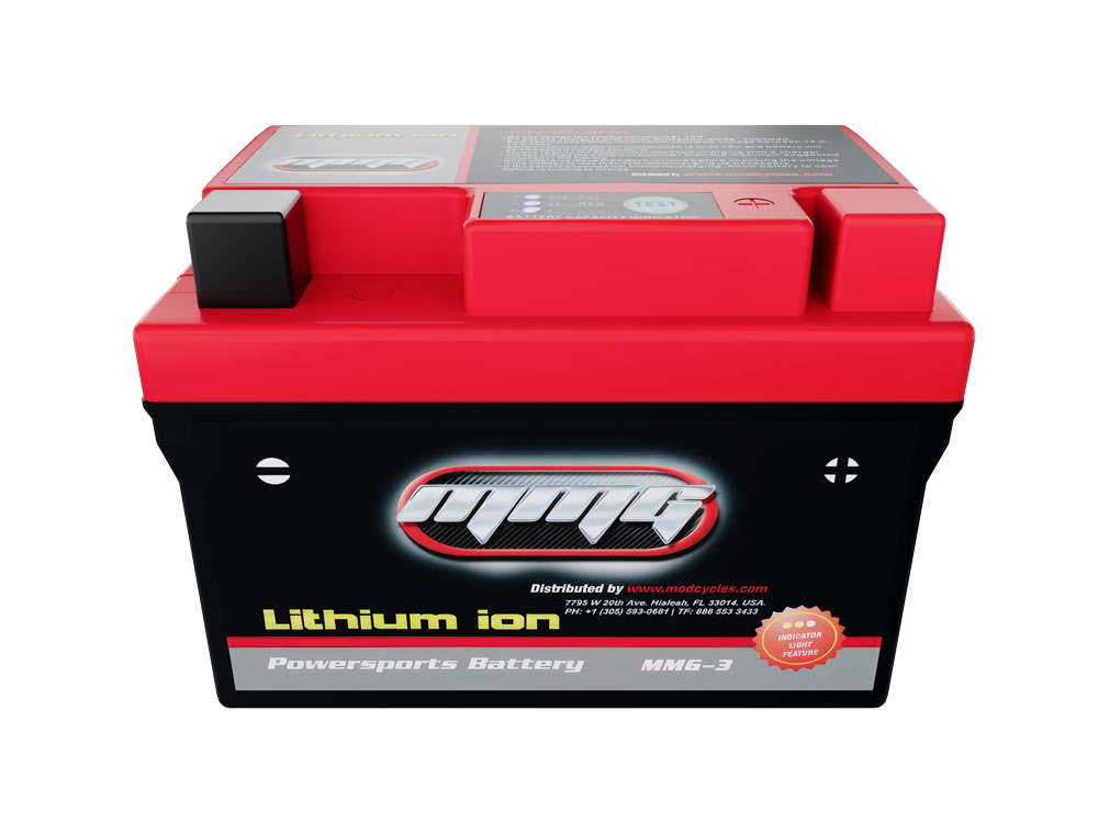 Lithium Battery MMG3 - Replaces YTZ5S - YTZ7S - YTX7L-BS. CCA: 150