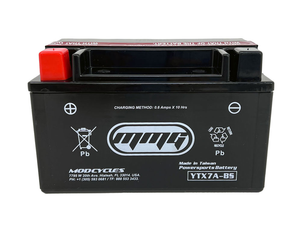 Battery YTX7A-BS (Acid Batteries) | Txpowersports
