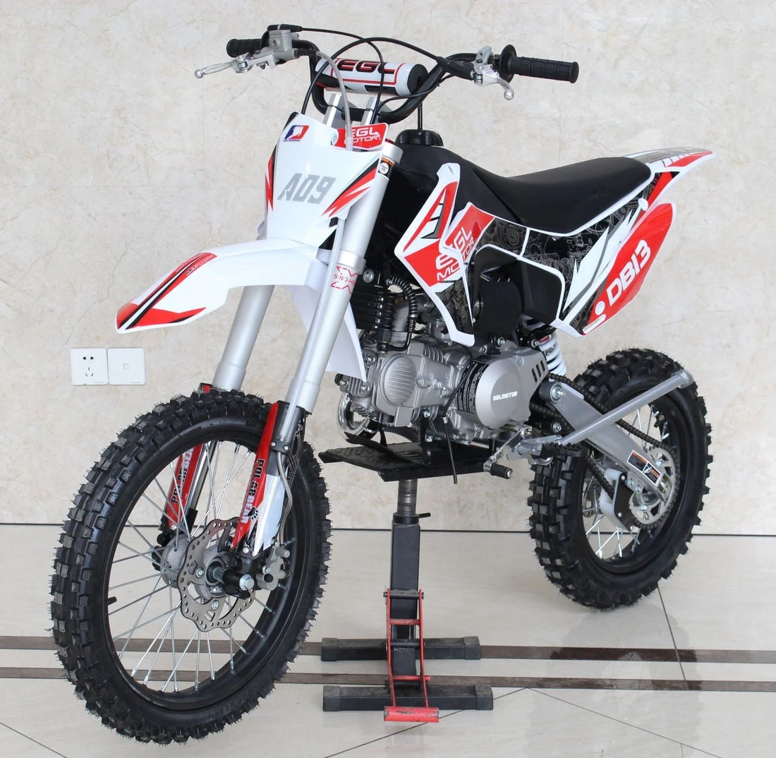 2021 EGL A09 DB-13 125cc Youth Dirt Bike, Manual Clutch, kick start, oil cooled