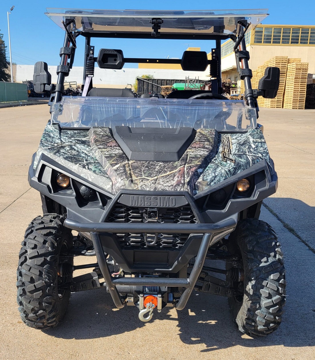 Display Model Massimo T-BOSS 550 UTV Color Camo - Powerful, Stylish Off-Road Adventure