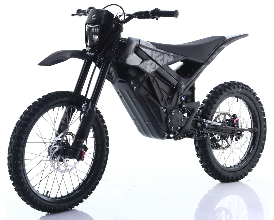 RFN Ares Rally DLX Electric Dirt Bike, 3182Wh with LG Premium 21700 Lithium Cells (43Ah)