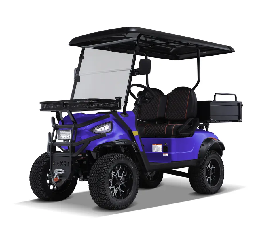 Kandi Kruiser 2P Premium Dual-Seater Electric Golf Cart with AC Motor & Air Cooling