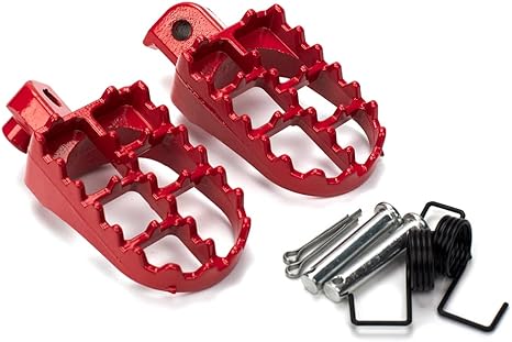 Dirt Bike Footrest,Aluminium Footpegs Pedals,for XR50R PW50 CRF70 TW200 KLX110 CRF50 50cc 70cc 90cc 110cc 125cc TaoTao Motorcycle Part