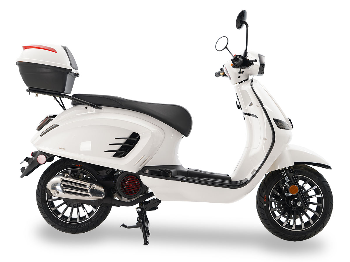 m*·様 SCOOTER ELS 150 150cc, air cooled, front/rear disc brake, 130/70-12 front