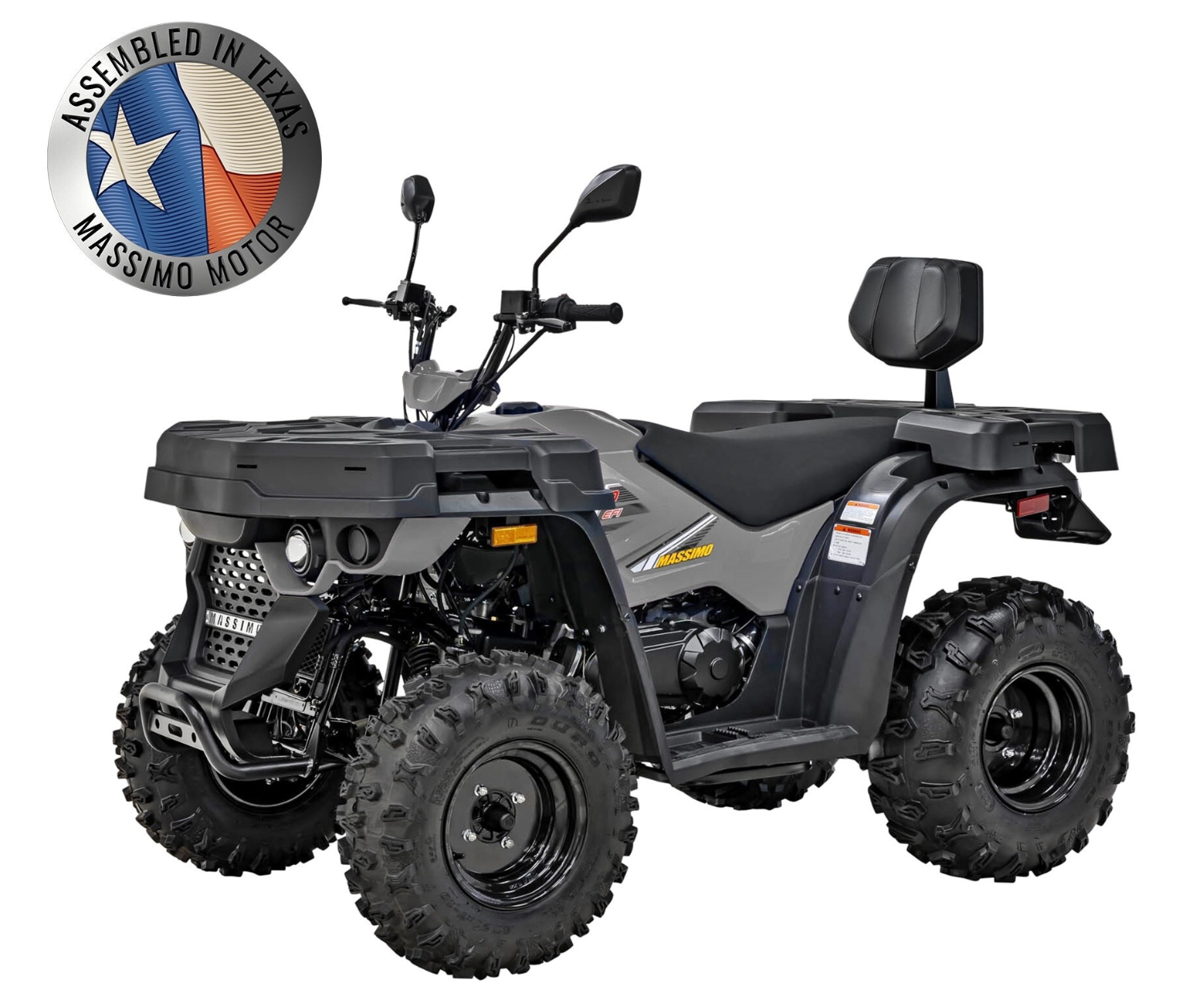 New Massimo Msa 210 Atv, 177Cc 11 Hp Efi 4 Stroke Engine, Front & Rear Rack