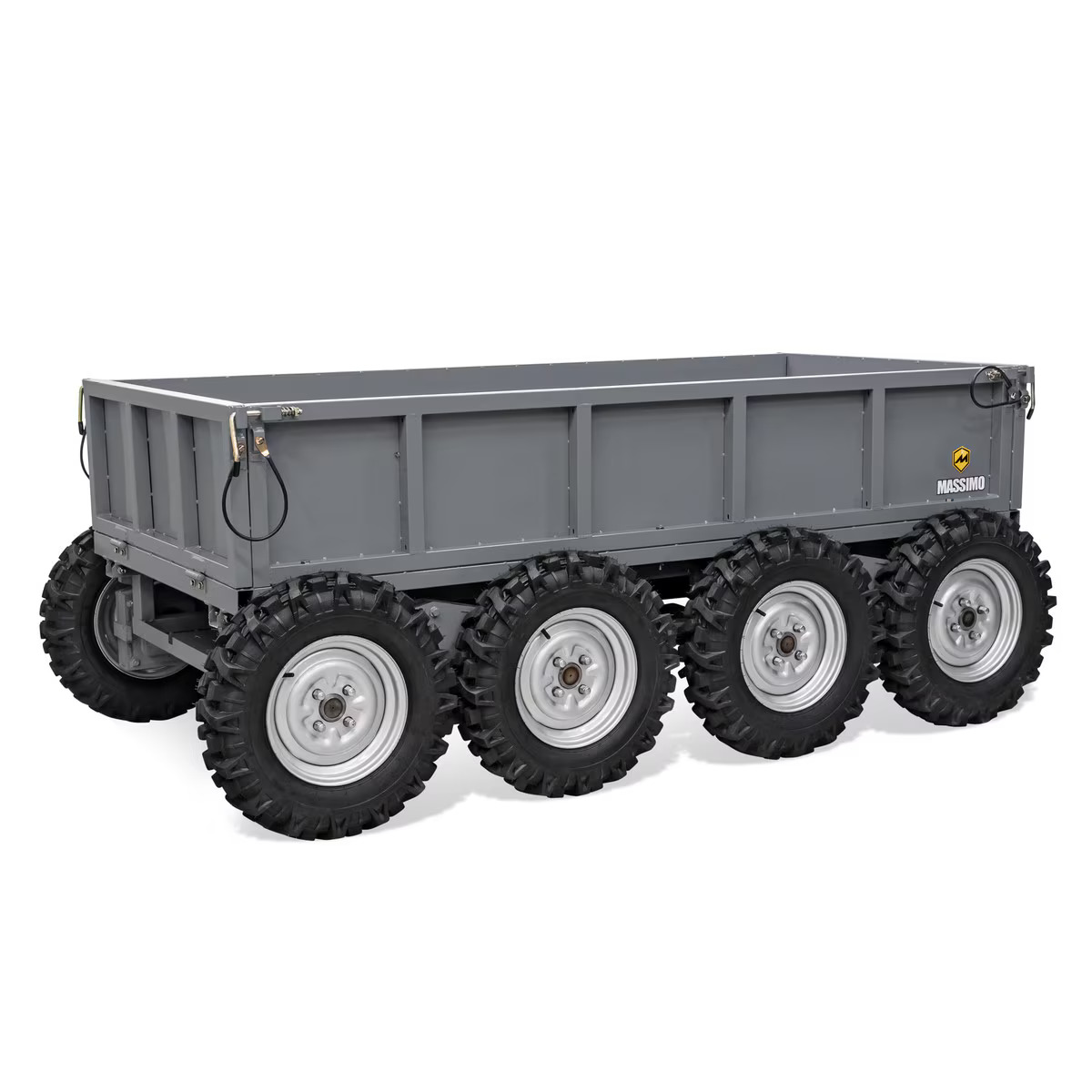 Massimo Tiro 800 RC Utility Cart  Heavy-Duty Remote Control Electric Hauler