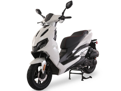 2025 Ice Bear PMZ200-R9 EFI Scooter – LED, Alloy Wheels
