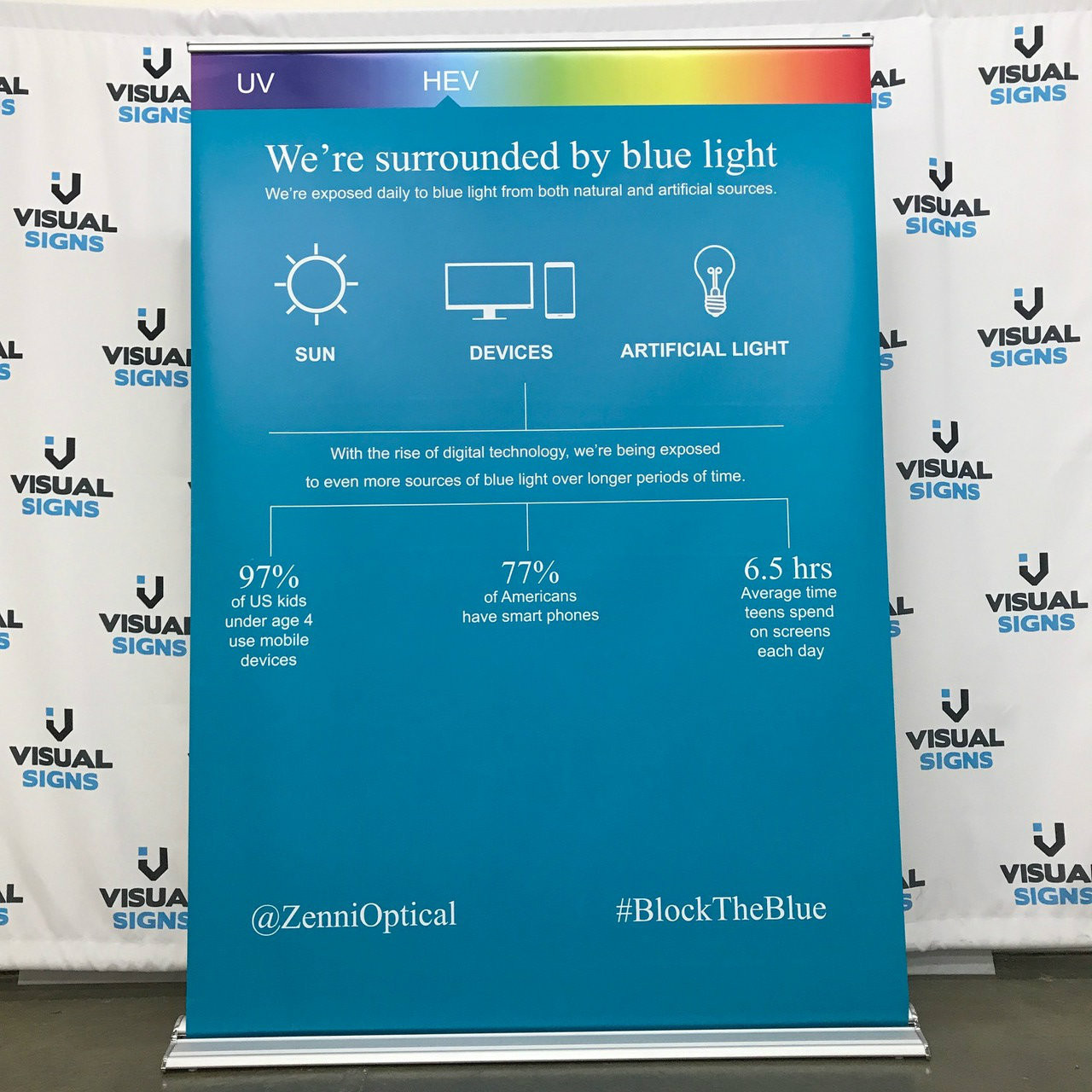 Retractable Signs | 60” Banner Package | ARTalks Display