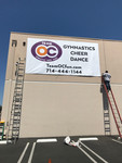 Team OC Gymnastic and Dance Outdoor Banner Varsity Player Banners