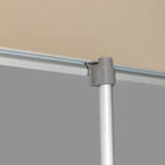 Economy 33" W x 79" H Retractable Banner Stand & Super Flat Graphic Package - top bar Economy 33" W x 79" H Retractable Banner Stand & Super Flat Graphic Package - top bar