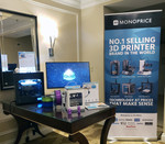 Monoprice Branded Stand Up Banner Consumer Electronics Show CES Las Vegas Monoprice Branded Stand Up Banner Consumer Electronics Show CES Las Vegas
