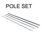 Teardrop Flag Pole Set