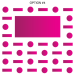 Step and Repeat Backdrop Banner Pattern Option 4