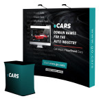 10ft Curve Velcro Fabric Pop-Up Display