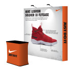 8ft Straight Velcro Fabric Pop-Up Display 8ft Straight Velcro Fabric Pop-Up Display