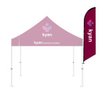 10.5 ft Feather Angled Tent Flag
