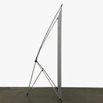 24" W x 63" H X-Banner Stand & Graphic Package