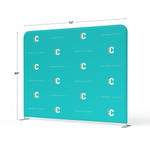 10ft Step and Repeat Tension Fabric Banner Stand & Graphic Package Dimension 10ft Step and Repeat Tension Fabric Banner Stand & Graphic Package Dimension