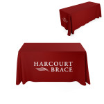 4ft Table Cover with Logo 3-Sided (Closed Back) 4ft Table Cover with Logo 3-Sided (Closed Back)