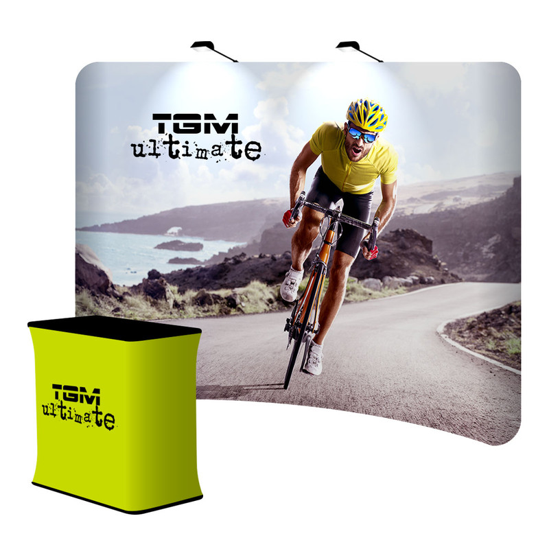 Portable Trade Show Displays | 10’ Fabric | ARTalks Display