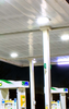 LED Canopy Light, perfect for parking garages and gas stations.