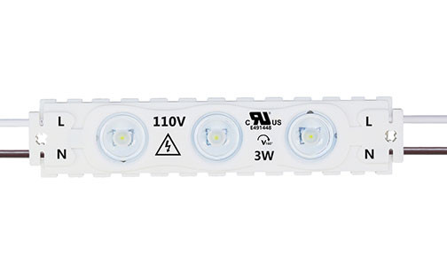 LEDモニタ- DBM-200E-AC 110-220V 110V LED Modules – Purple 100pcs, 160° Beam Angle, 3W, IP54 - Bulb