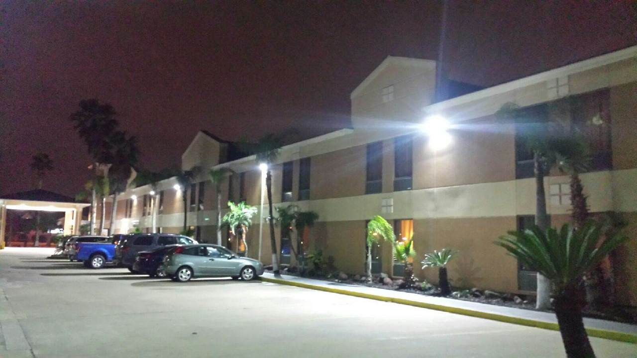 60W LED Wall Pack after installation in Motel