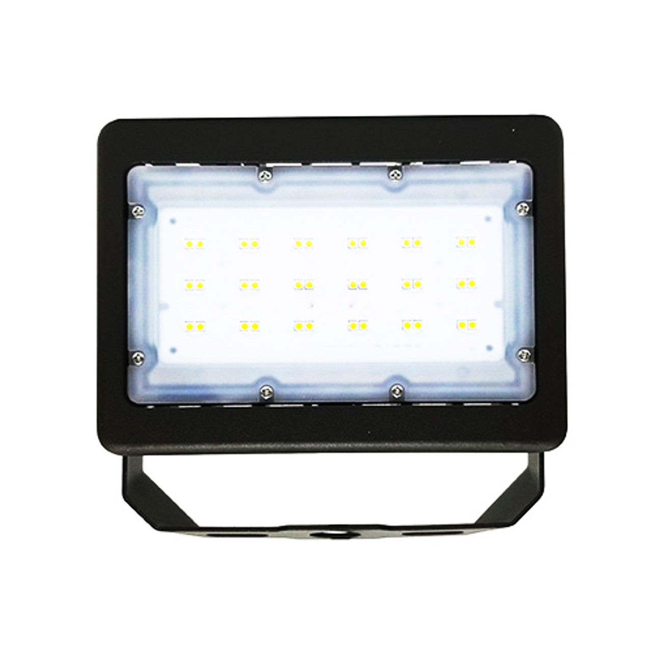 LED Flood Light, 30 Watt, 3,860 Lumens, 5700K.