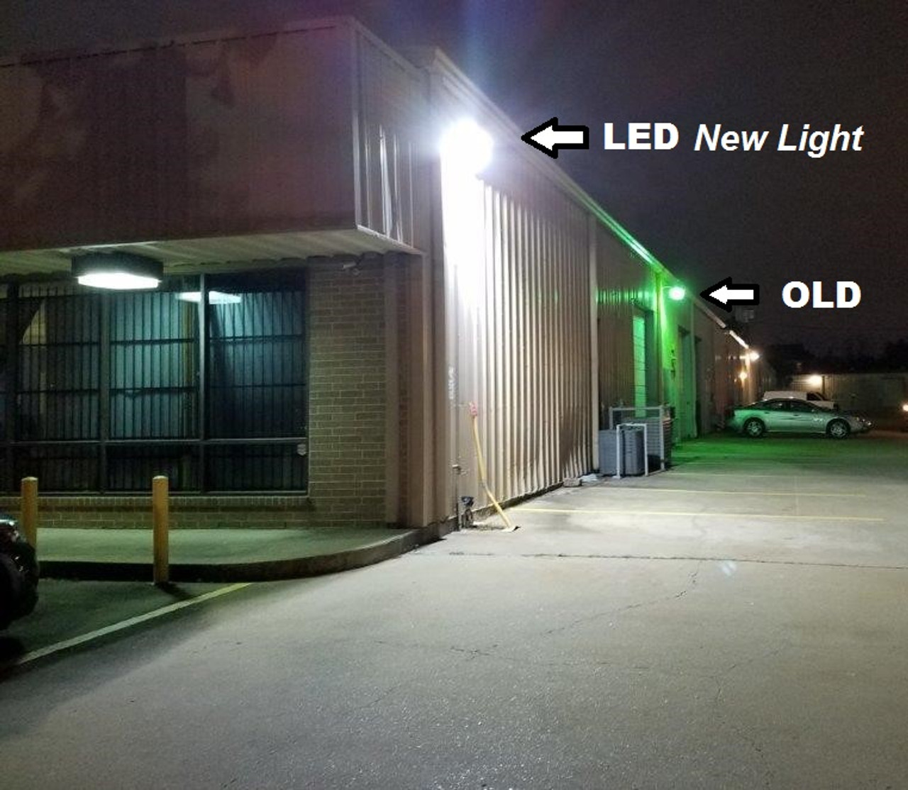 REVIEWS - LED Shoebox Light Fixture 100 Watt - 400W HPS/MH Equivalent - 5 Years Warranty - 11000 Lumens - 5700K - Day Light - DLC - Yoke (Gen 2)