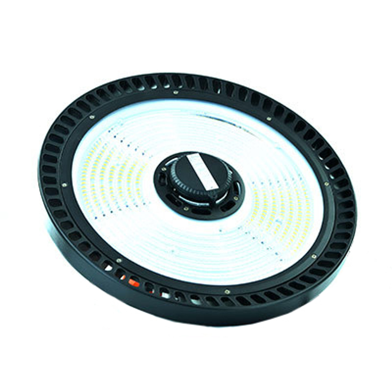 LED UFO High Bay Light with Motion Sensor, 240 Watt, 32,400 Lumens, 5700K.