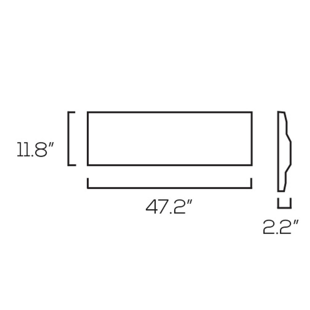 LED Linear High Bay Light, 220 Watt, 27,500 Lumens, 4000K or 5700K.