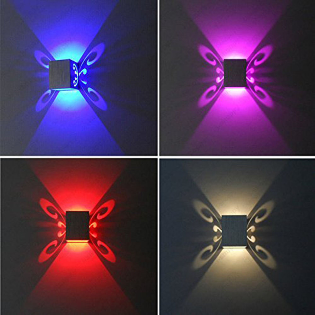 LED Wall Light 742 - 3W - RGB